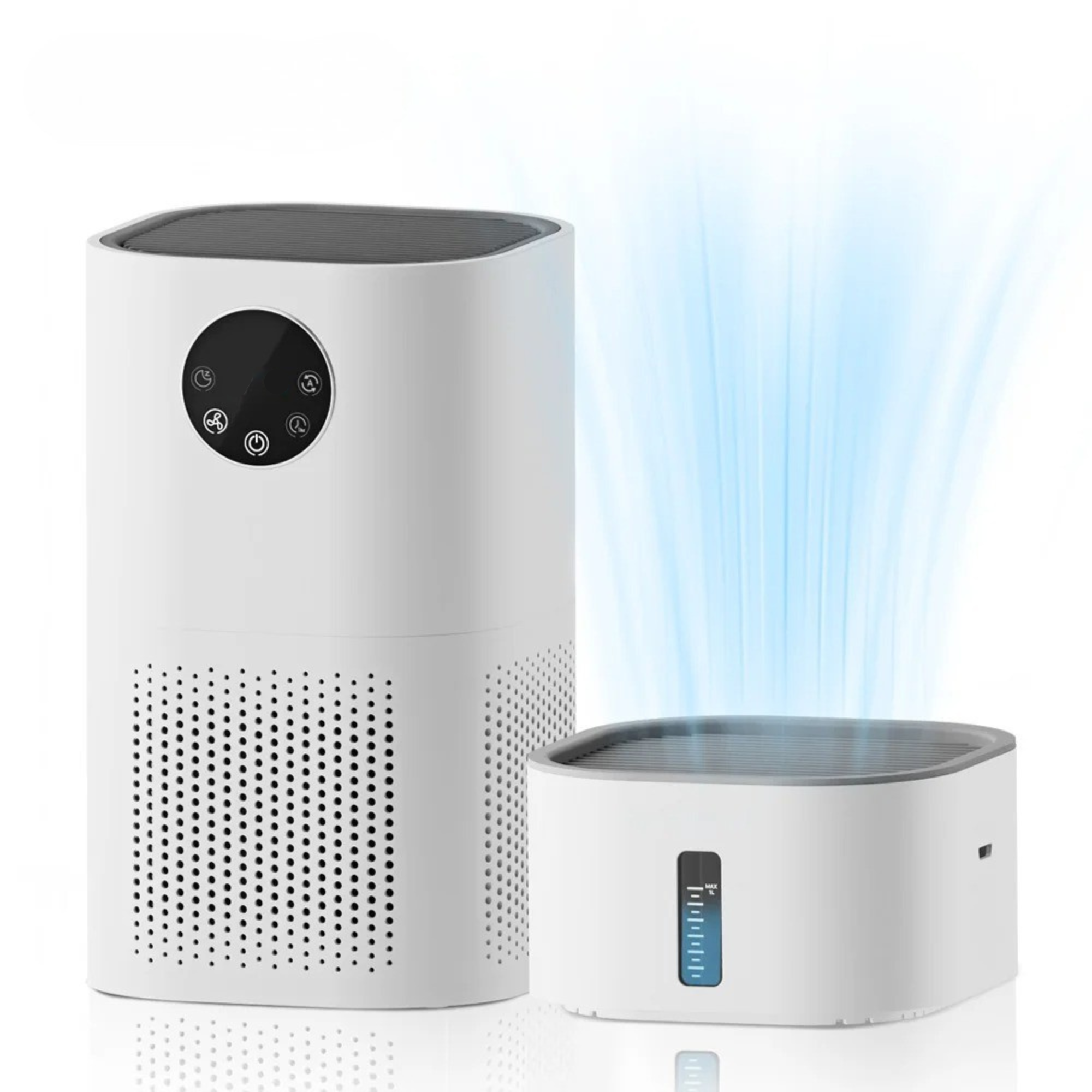 Purificateur d'Air avec Humidificateur Chloreur
