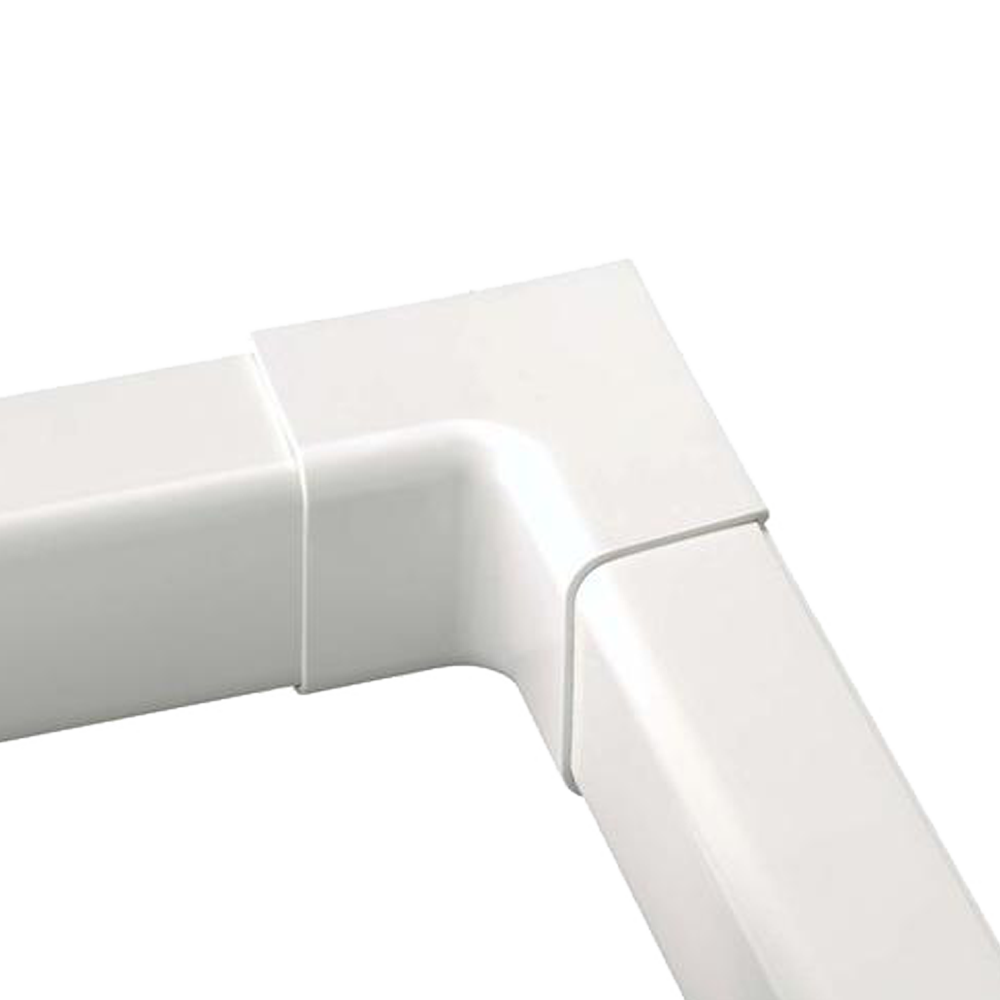 Angle intérieur de 90° pour goulotte 80 x 60 mm