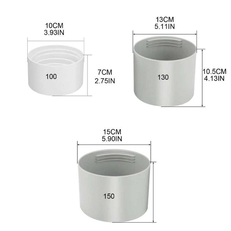 Adaptateur de tuyau d'évacuation de climatisation portable